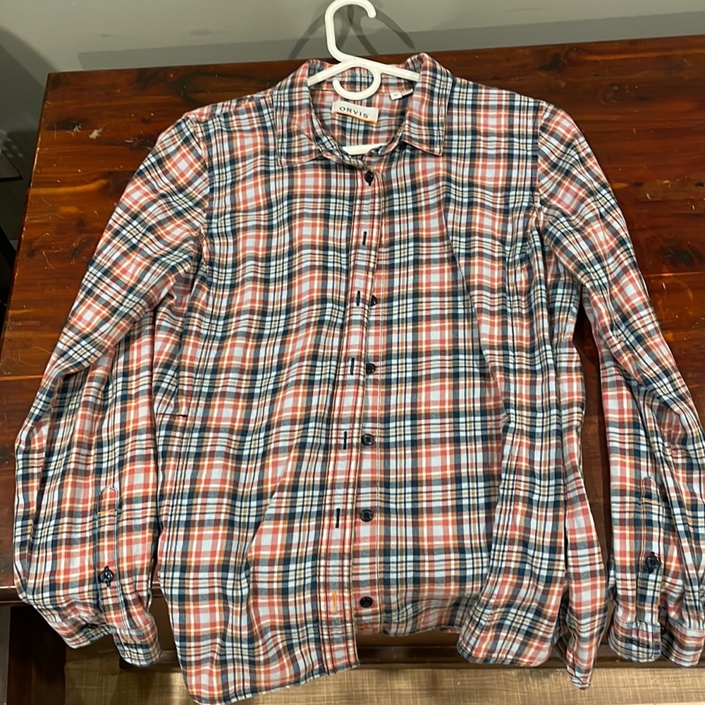 Women’s Orvis Plaid Button down